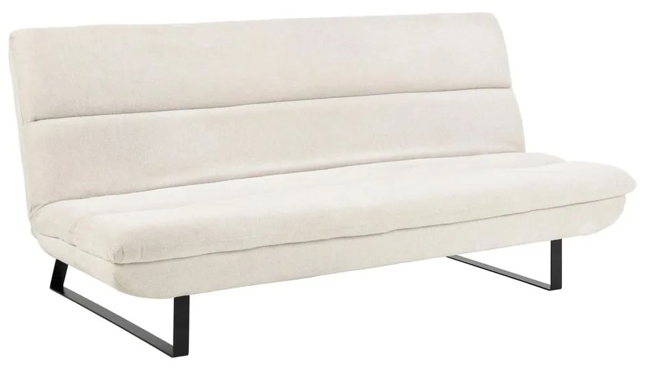 Biała rozkładana sofa 200 cm Arbonne – Actona