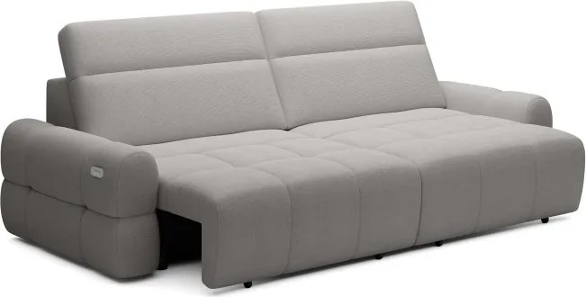 Sofa MATEO z funkcją RELAX i elektryczną regulacji siedziska tkanina PERFECT HARMONY 80 WERSAL