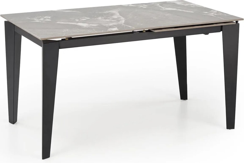 Rozkładany stół z blatem ze spieku Felix Halmar efekt szarego marmuru