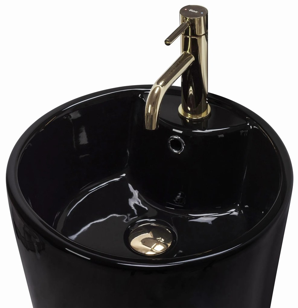 Umywalka Ceramiczna Wolnostojąca BLANKA Black