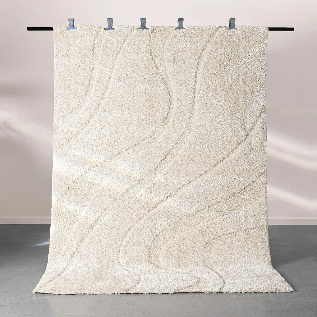 Dywan Wave ivory 200x290 cm