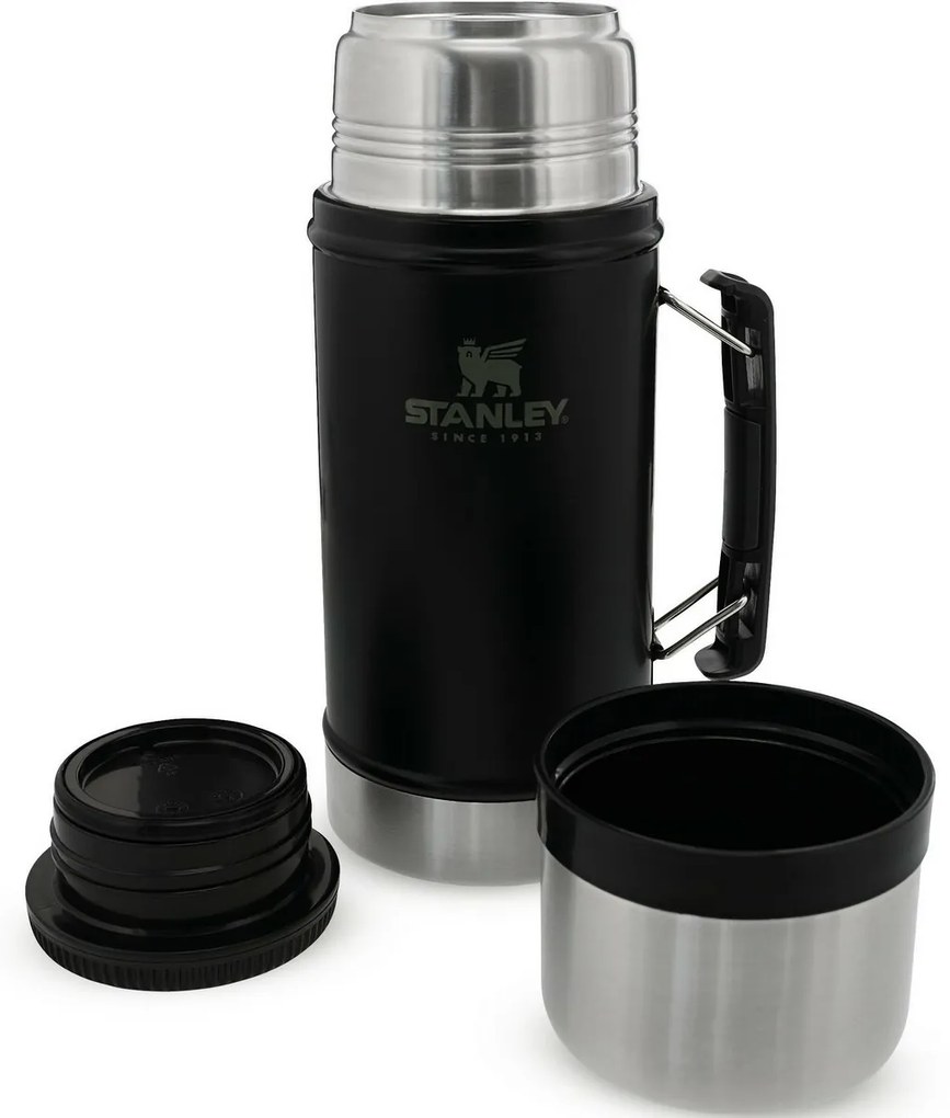 STANLEY Termos obiadowy Classic series 940 ml, czarny matowy