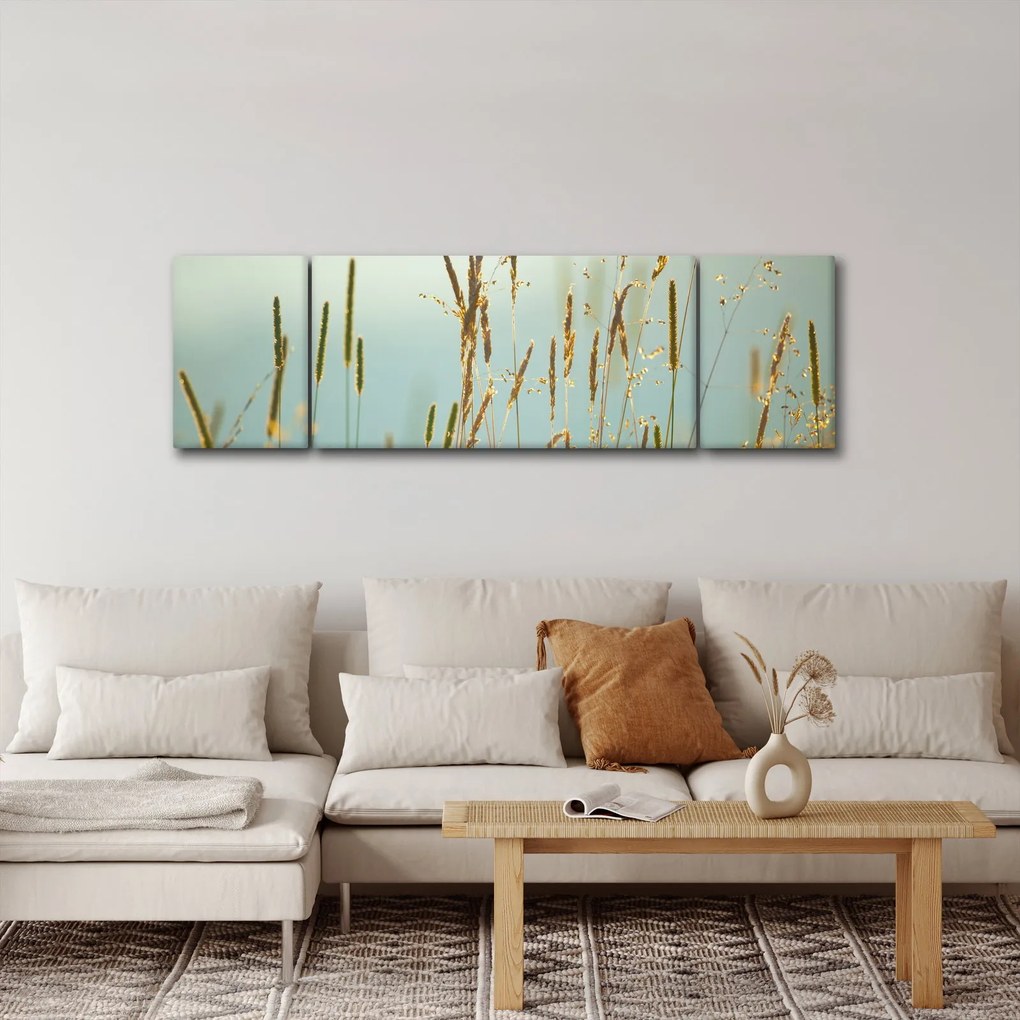 Obraz - Łąkowa chwila (170x50 cm)