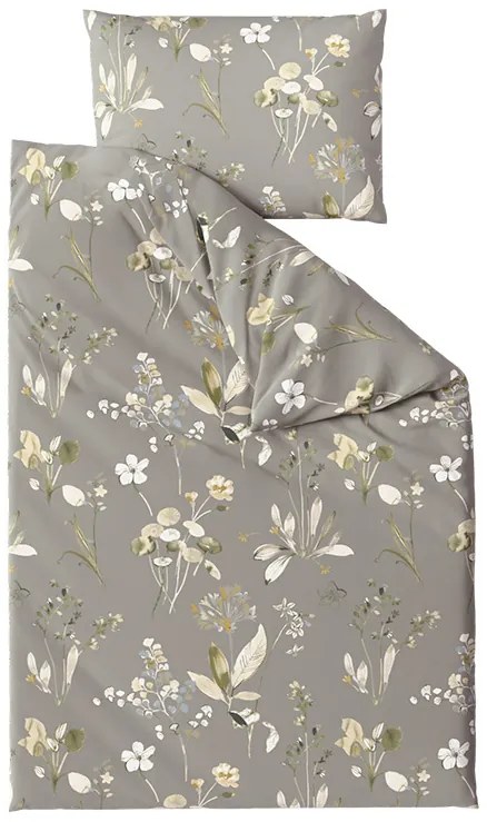 PrzytulneMieszkanie.pl PrzytulneMieszkanie.pl Pościel z mikrofibry MOLIRI w kolorze szarobrązowym Rozmiar pościeli: 70 x 90 cm | 140 x 220 cm