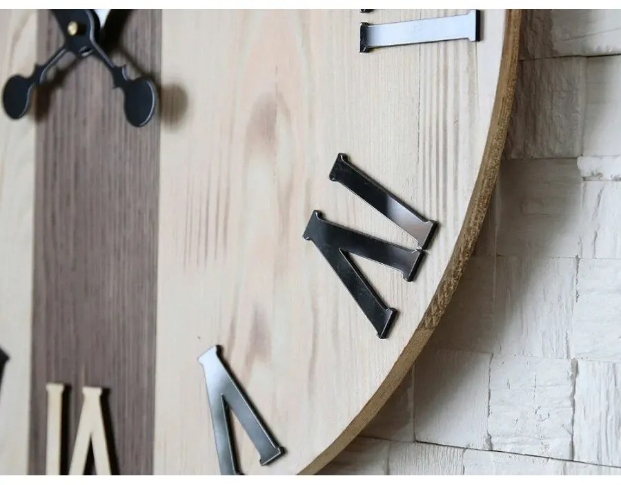 Zegar na ścianę nowoczesny efektowny okrągły cichy do kuchni salonu pokoju