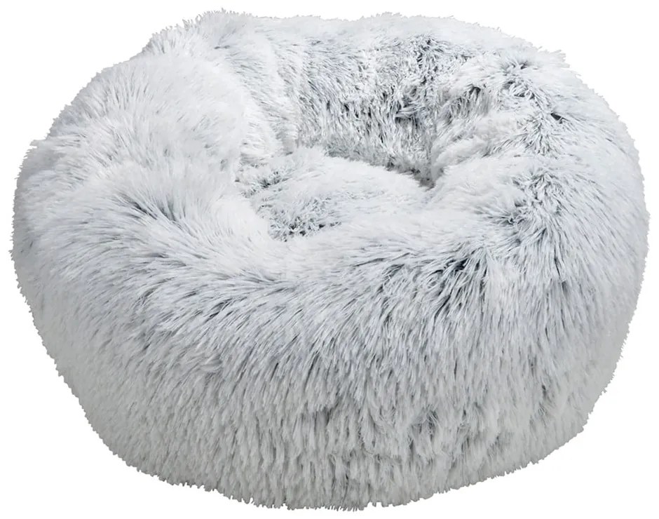Białe legowisko dla psów ø 55 cm Fluffy Heather – Love Story