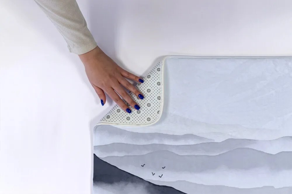 Antypoślizgowy dywanik łazienkowy Antypoślizgowy dywanik łazienkowy Wschód słońca