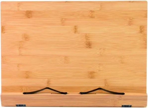 Stojak na książki, bambusowy, wymiary: 39 x 28 x 4,2 cm