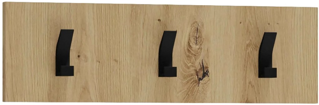 Wieszak minimalistyczny na ubrania dąb artisan F1-W21