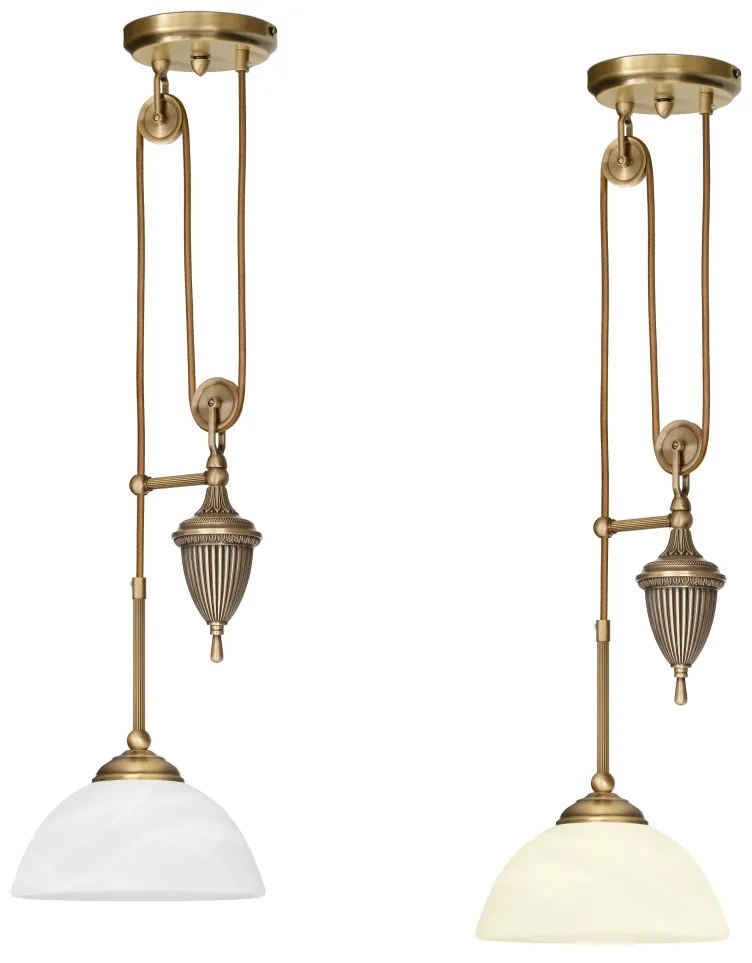 Regulowana lampa mosiężna V-S1PB