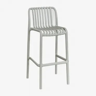 Krzesło Barowe Wendell Stackable Polypropylene Awokado & ↑75 Cm - Sklum