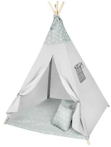 Namiot TIPI dla Dzieci Domek Wigwam Szary