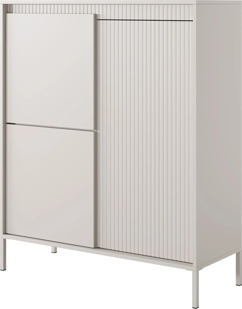 Komoda SENSATO 104 cm do Salonu Sypialni Odcienie beżu