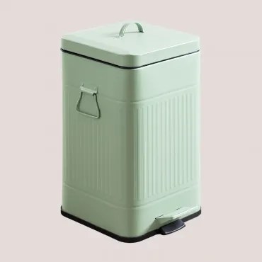 Kosz Na Śmieci Pedałowy 20l Algaida Jasna Zieleń - Sklum