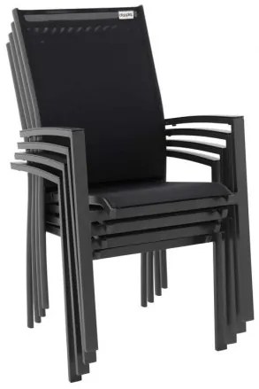 BERGAMO EXPERT ANTRACIT - aluminiowy zestaw sof 4+1