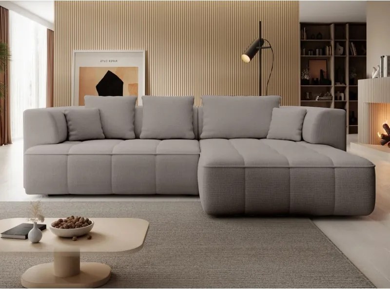 Narożnik ALBIO S z elektryczną regulacją siedziska funkcja spania WERSAL