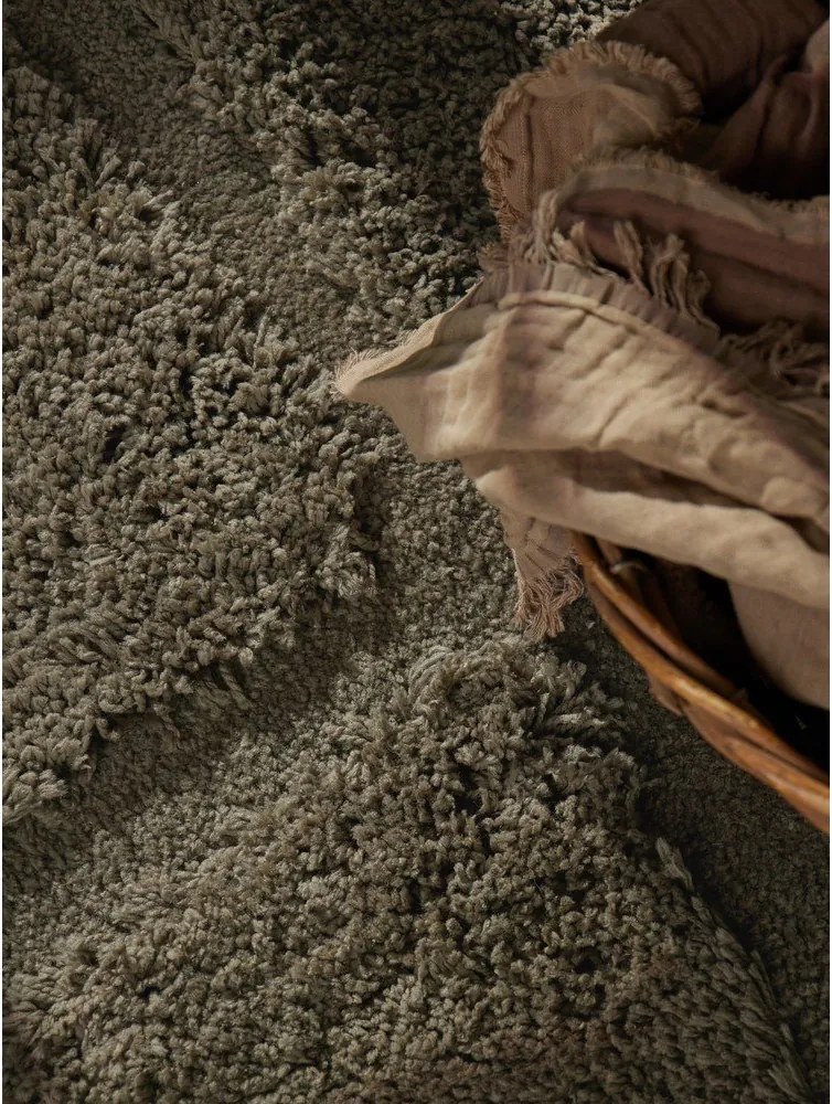 Okrągły dywan tkany ręcznie w kolorze khaki ø 200 cm Lambeth Jasper – Ted Baker