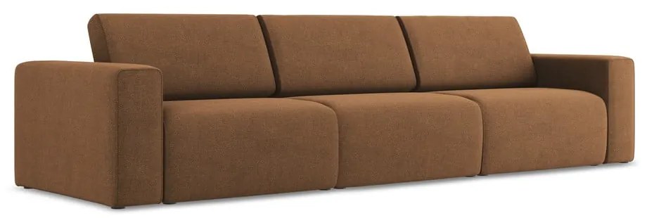 Brązowa sofa modułowa 314 cm Kalea – Makamii