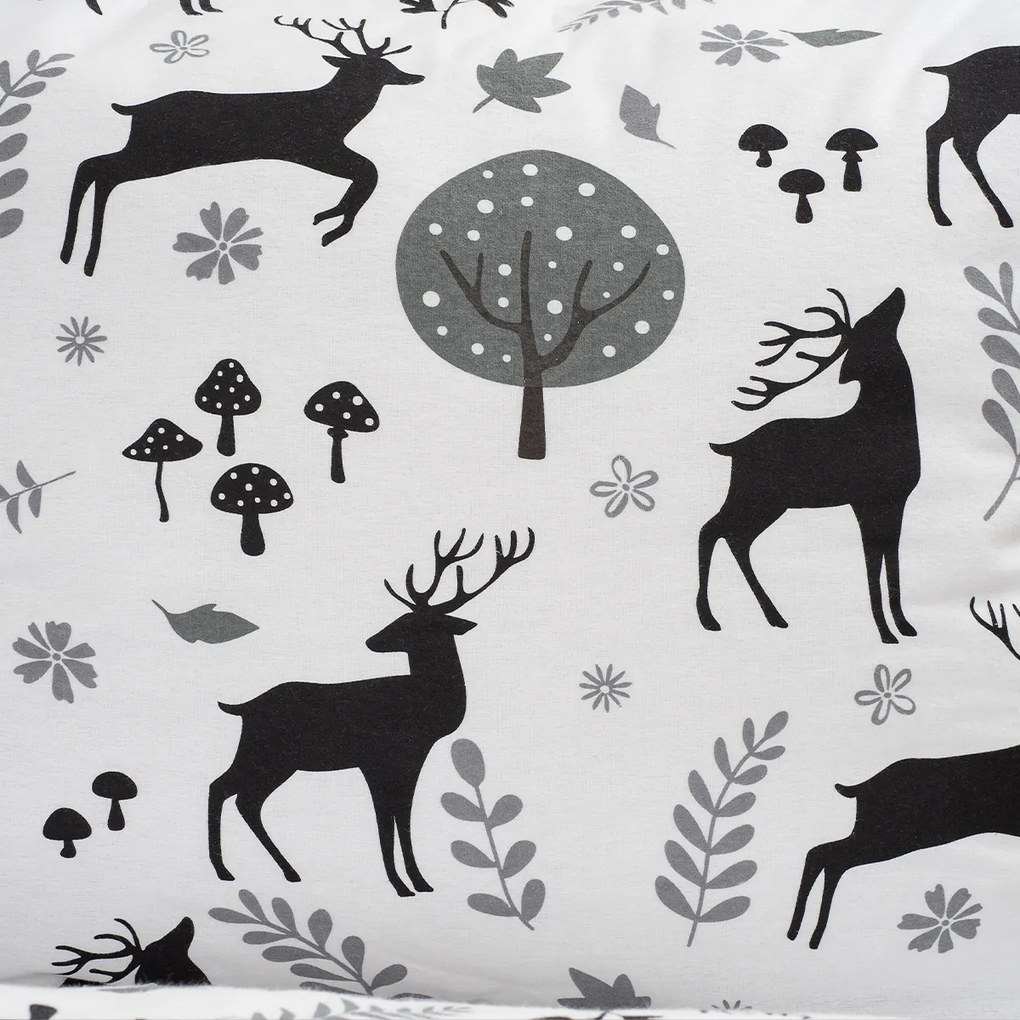 4Home Pościel flanelowa Autumn Forest, 160 x 200 cm, 70 x 80 cm