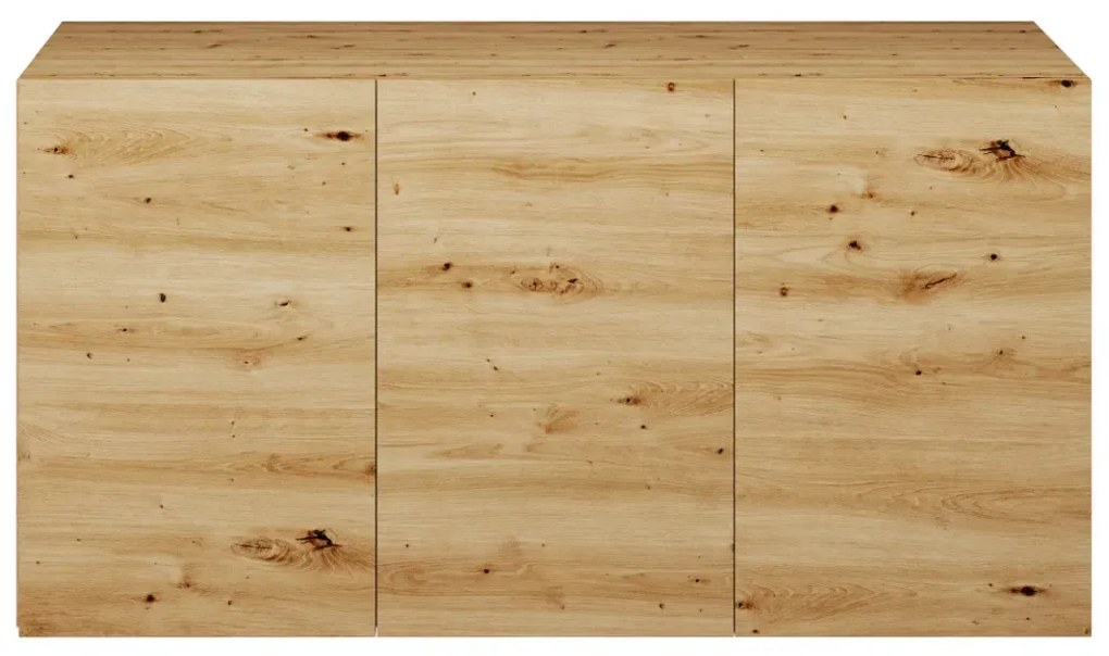 Komoda GABI 160cm dąb artisan wisząca KOCOT MEBLE
