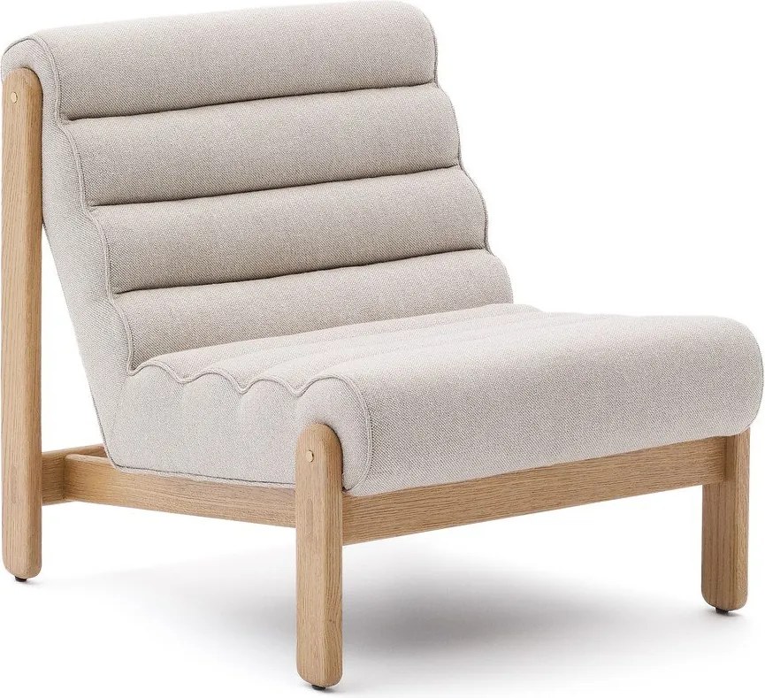 Beżowy fotel Magira – Kave Home