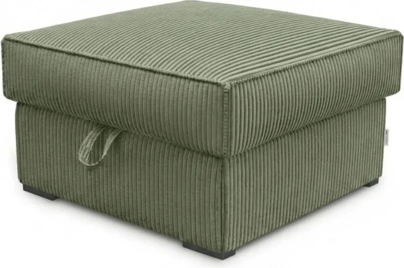 Pufa SMART COSARO z miejscem do przechowywania 65x65 cm, miętowa