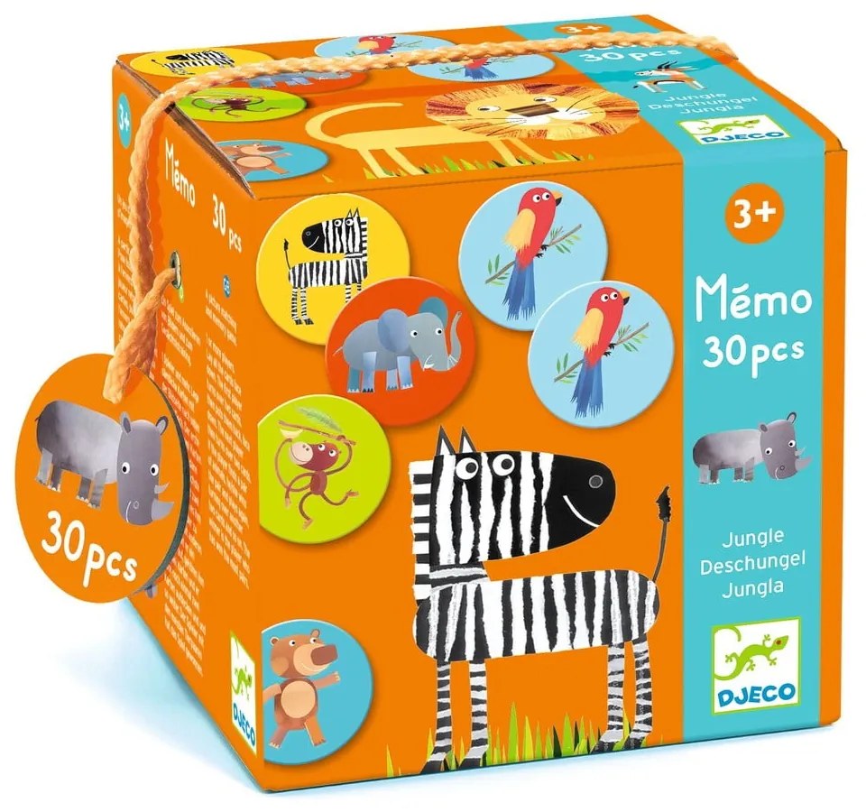Dziecięca gra memowy Djeco Memo Jungle