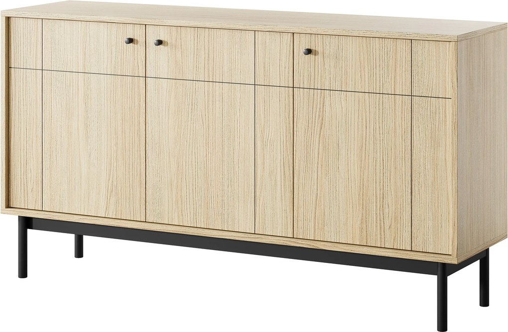 Komoda GIAPPONESE 154 cm do Salonu Sypialni Dąb