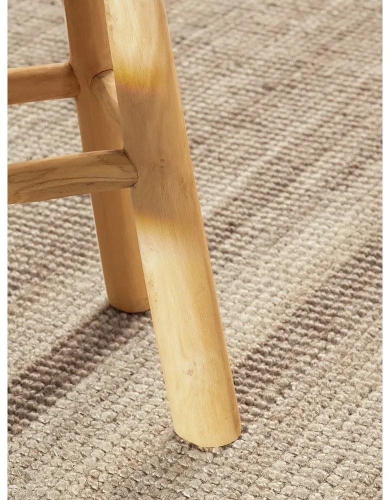 Szarobrązowy okrągły dywan z juty ø 160 cm Bouclé Jaipur – Hanse Home