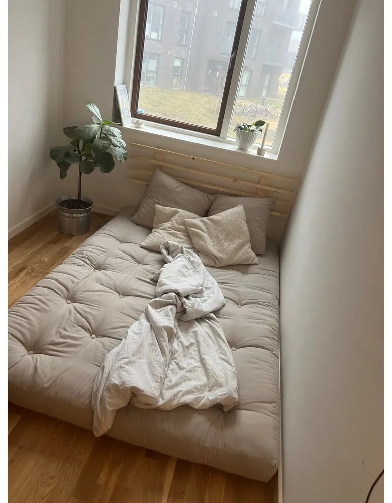 Sofa rozkładana Karup Design Shin Sano Natural Clear/Grey