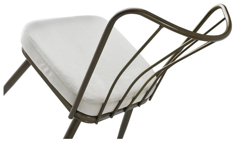Szare metalowe krzesła zestaw 2 szt. Yildiz – Kalune Design