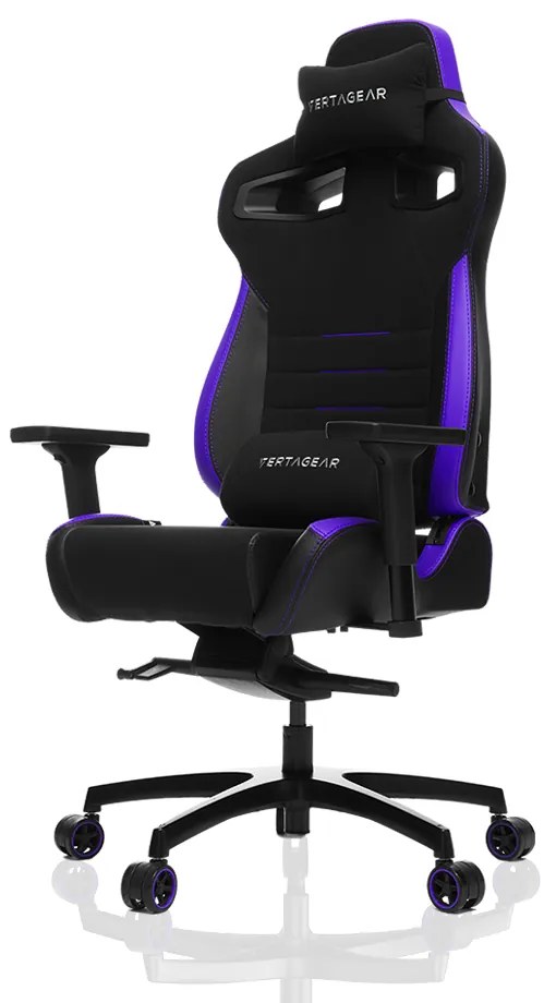 Vertagear Racing Series P-Line PL4500 HygennX Fotel Gamingowy Czarny/Fioletowy