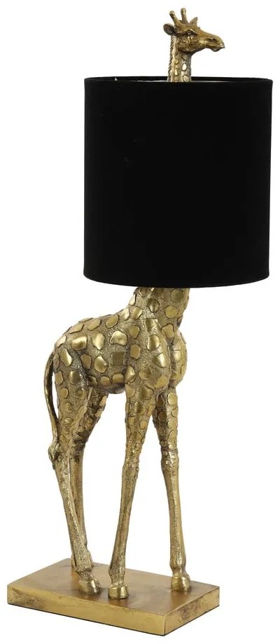 Czarno-brązowa lampa stołowa (wysokość 61 cm) Giraffe – Light & Living
