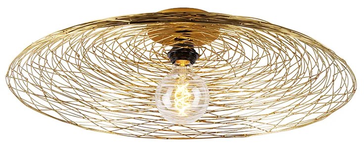 Orientalny Plafon / Lampy sufitowe złoty 60 cm - GlanKolonialny Oswietlenie wewnetrzne