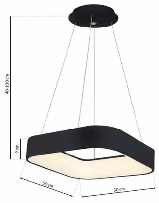 LAMPA WISZĄCA ASTRO BLACK 40W LED 3000K-4000K