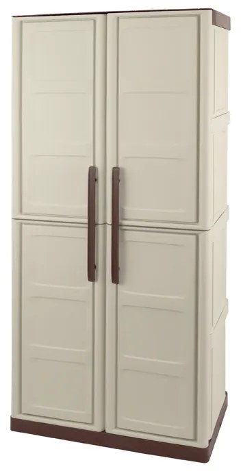 Szafa plastikowa S Line, 1650x700x390 mm, wysoka