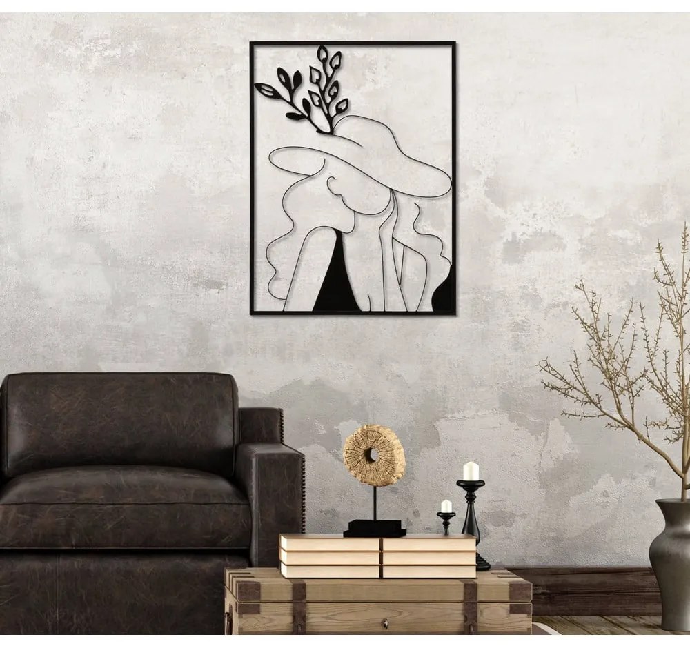 Metalowa dekoracja ścienna 60x80 cm Elegant – Mauro Ferretti