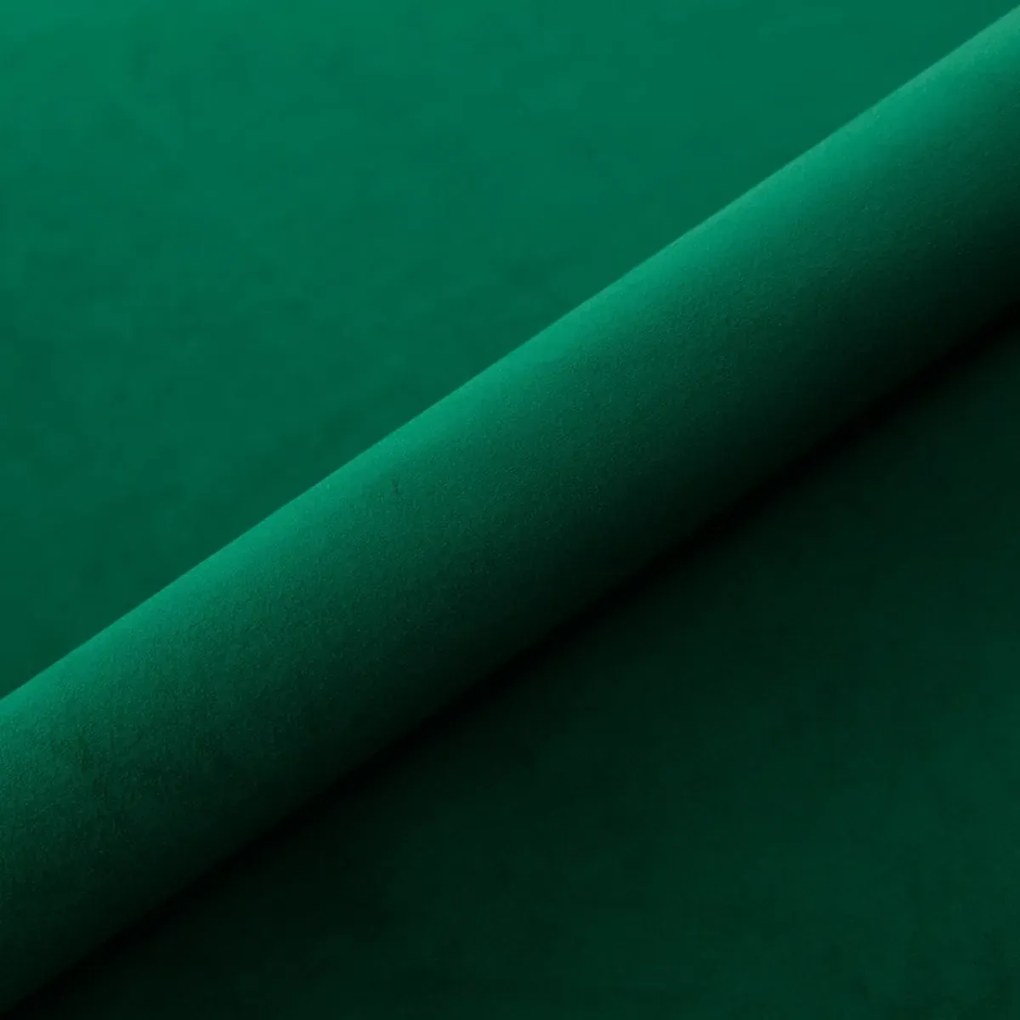 Łóżko kontynentalne SALIMA 160x200 zielone velvet z pojemnikiem LAVERTO