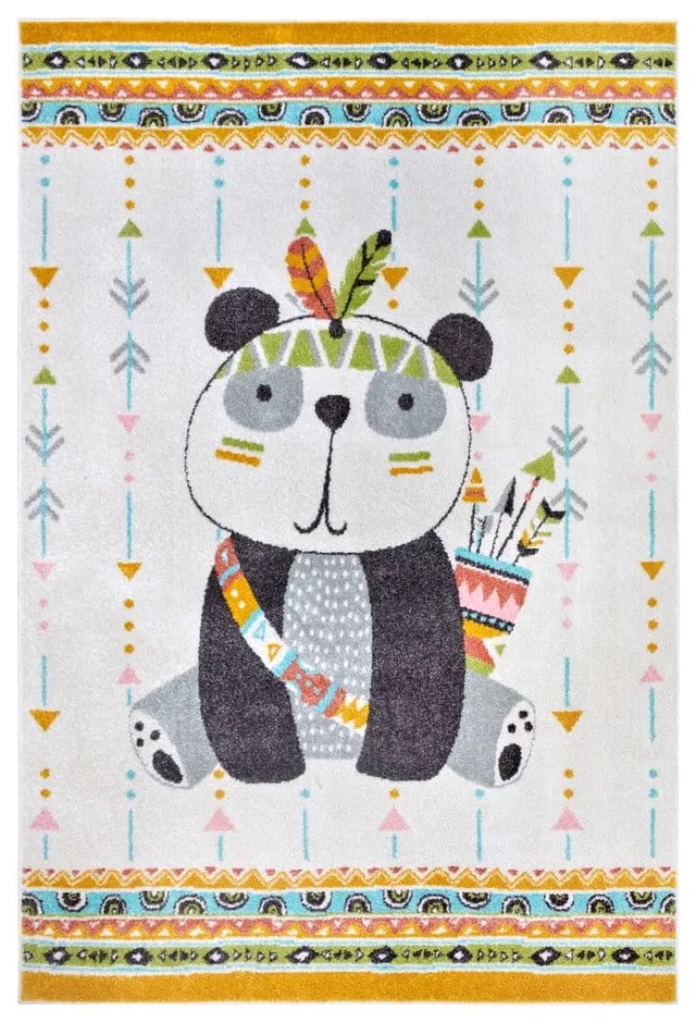 Kremowy dywan dziecięcy 120x170 cm Panda – Hanse Home