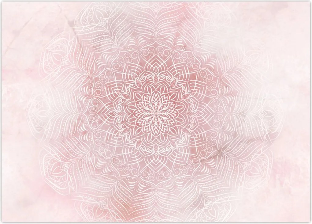 Obraz - Różowa mandala (70x50 cm)