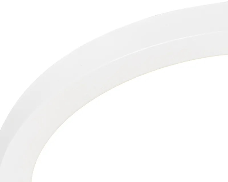 Zewnetrzna Zestaw 6 reflektorów wpuszczanych lub natynkowych biały 30 cm z LED z 3-stopniową regulacją barwy światła - Trans Oswietlenie zewnetrzne