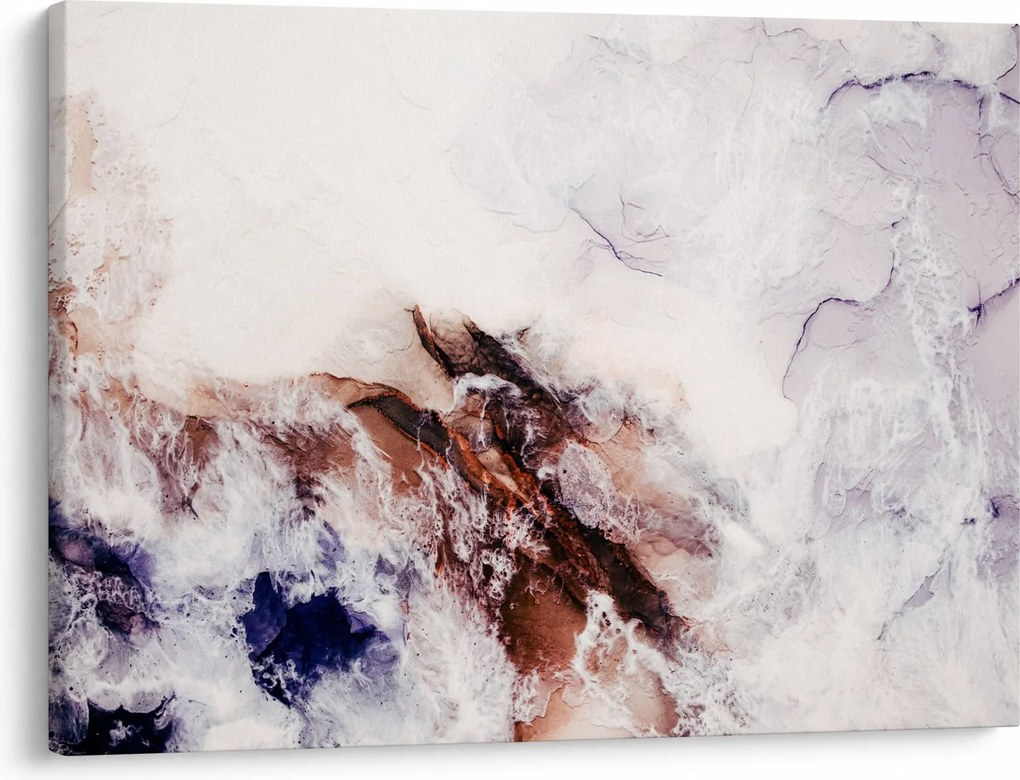 Obraz - Fioletowy marmur N⁰1 (70x50 cm)