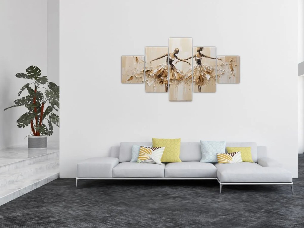Obraz - Baleriny (125x70 cm)
