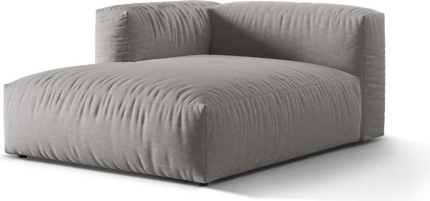 Jasnoszary moduł sofy (lewostronny) Martina – Micadoni Home