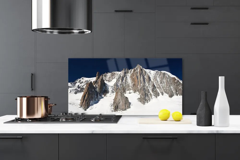 Panel Szklany Wieczna Zmarzlina Wysokich Gór