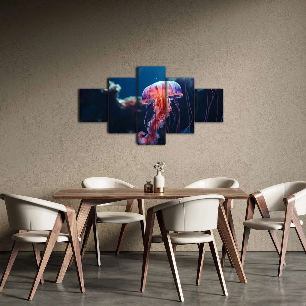 Obraz - Meduza (125x70 cm)