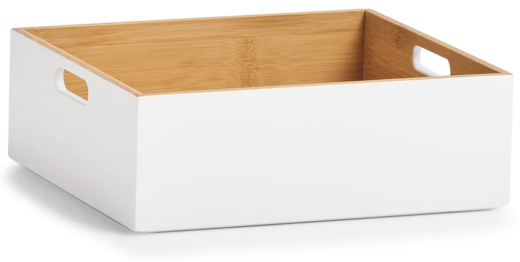 Pudełko do przechowywania z bambusa 30 x 27 x 10,5 cm