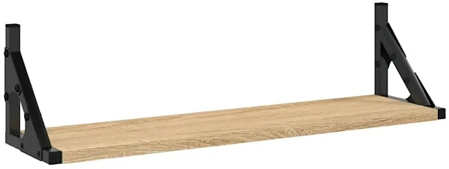Zestaw dwóch półek 60 cm dąb sonoma - Sarea