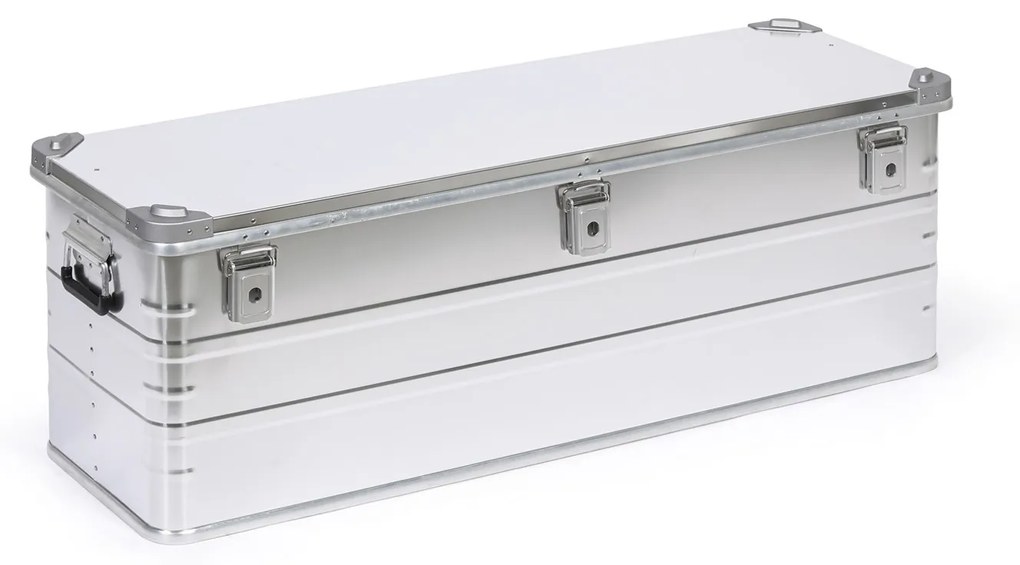 Aluminiowa skrzynka, 163 L, 1176 x 385 x 412 mm