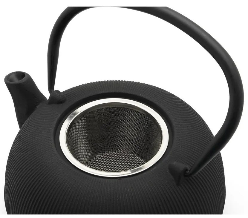 Czarny porcelanowo-żeliwny serwis do herbaty Sichuan – Bredemeijer